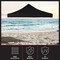 Stalwart Pop Up Canopy - 10x10 ft Tent - UPF30 Sun Shelter with Adjustable Height by Black, 3PK 80-14-BLK - alternate 7